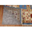 Blue Geometric Oushak Indian Area Rug 9x12