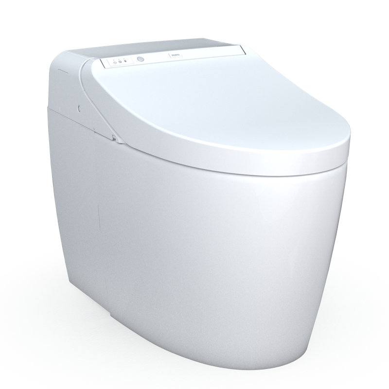 Washlet® Dual-Flush Elongated One-Piece Toilet (Seat Included)