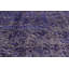 Tapis décoratif en laine bleu foncé 5 pi 5 po x 9 pi 3 po one-of-a-kind Boluwatife noué à la main