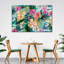 Fleurs tropicales d'été, reproduction sur toile-1283026063