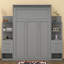 Lit escamotable double avec tablettes-218657394