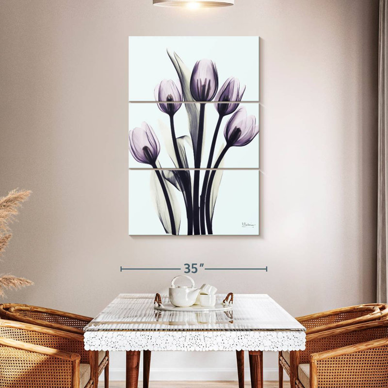 Harnek Essentially Tulips, 57" H x 36" W