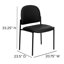 Comfort Stackable Steel Side Reception Chair-2049144421-2049144416