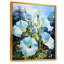 «Blue Morning Glory», art mural «Dewy Blooms I»-496711145-530506247