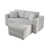 Microfibre gris clair sélectionné