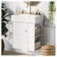 21.6-inch Modern Floating Bathroom Vanity with Ceramic Basin - Space-Saving Design with Soft Close Door for Small Bathrooms