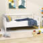 Lit de jour simple en bois avec lattes-1349779827