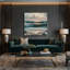Art mural sur toile gris Coastal Coastal Retreat-1405072919