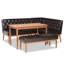 Cherianne 5 - Person Breakfast Nook Dining Set-1328041122