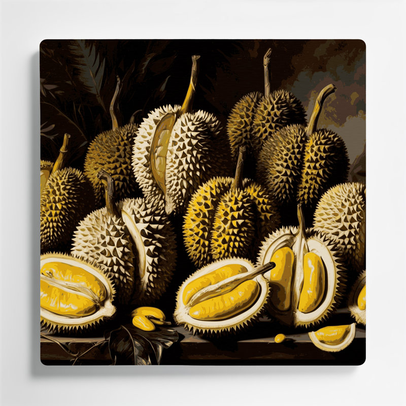Art mural en métal Fruit, H 32 po x l 32 po