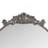 Arched Full Body Mirror With Vintage Ornate Carved Applique On Top And Bottom, Hanging Wall Mounted Mirror, For Living Room Bedroom Retro Home Decor Mirror
