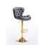 2 tabourets de bar avec siège capitonné, tabourets de bar rembourrés avec base en métal, tabouret de bar moderne pour la maison-2109016051-2082524410