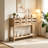 Rustic Solid Wood Console Table