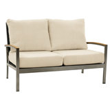 Avanti Stainless Steel Sling Outdoor Deep Seating 2 - Seater