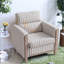 Canapé compact et moderne, mobilier de salon en polyester durable