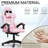 Stephen  Adjustable Reclining Ergonomic Swiveling PC & Racing Game Chair-1469133565