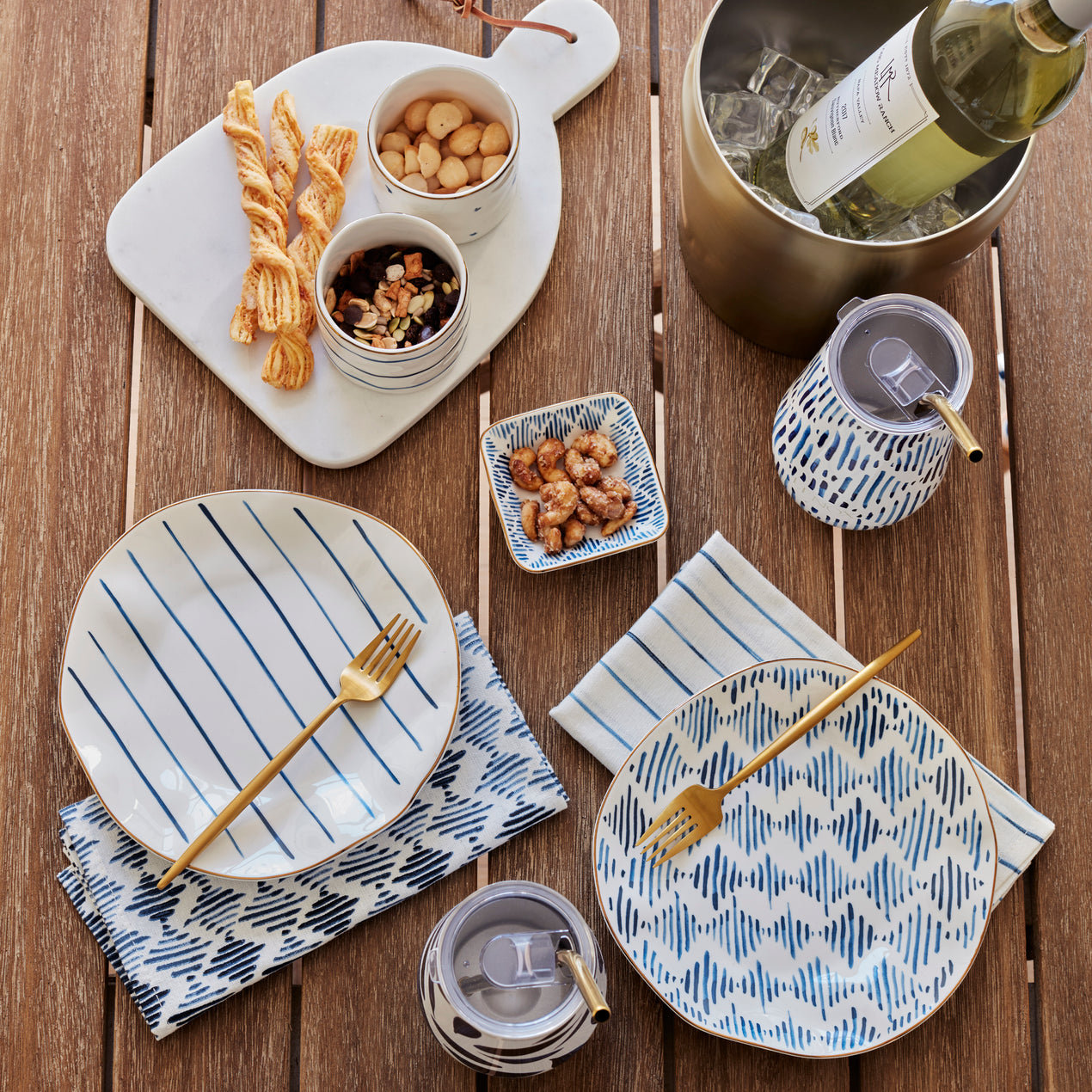 Blue Bay Melamine 9" Appetizer Plate