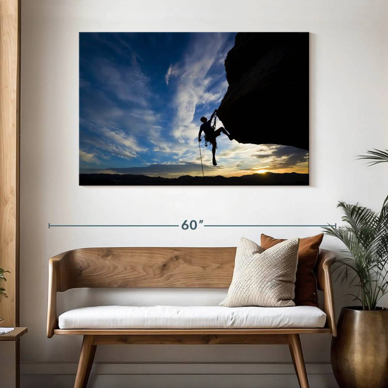 Sireci Keep Climbing, 32" H x 48" W