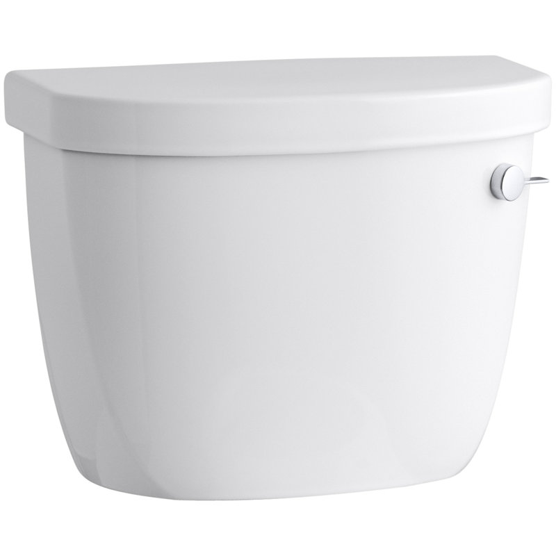 Cimarron 1.6 GPF Right-Hand Tank, White