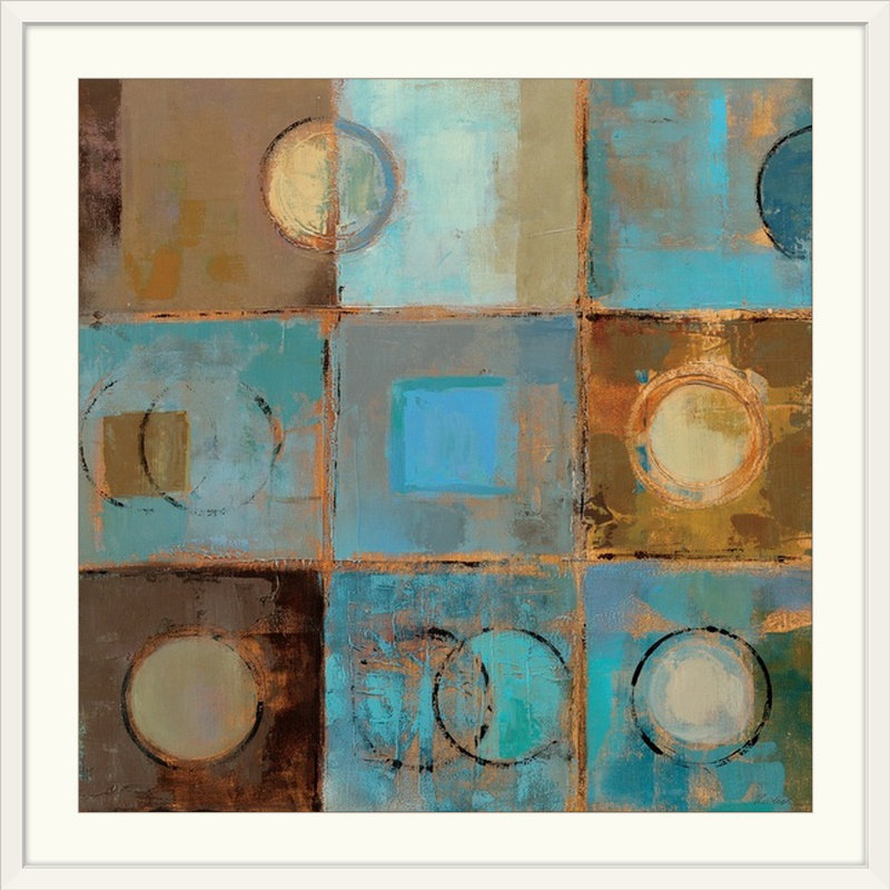 « ii » par silvia vassileva,, reproduction d’art Pass Way, H 35 po x l 35 po x P 1,5 po, Toile