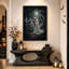 Art mural sur toile blanc-448499230