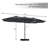 15 Ft Patio Market Umbrella with Base-86773835