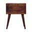Table de chevet en bois massif Kenit