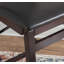 Tabouret de comptoir / de bar pliable Phaedra avec siège et dossier rembourrés-1354924485-1354924487