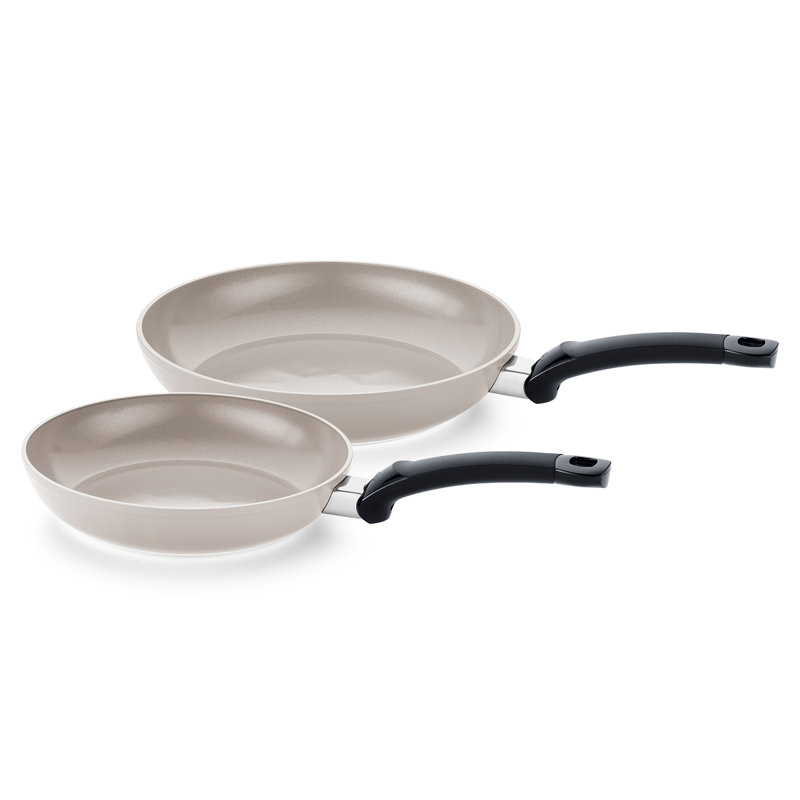 Fissler Ceratal Classic Ceramic Non-Stick 2-Piece Frying Pan Set, 9.5" and 11"