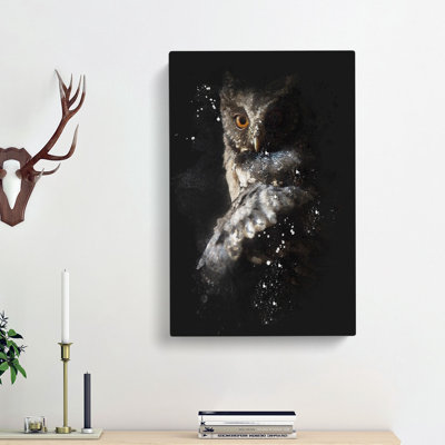 Owl - Wrapped Canvas