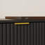 Bureau en L pour bureau à domicile, commode extensible avec 9 tiroirs-1159207338
