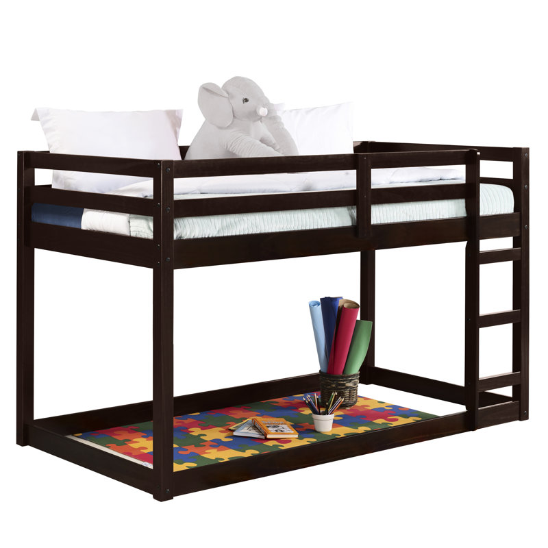 - Lit simple mezzanine simple - structure en bois de pin massif, lattes incluses, sans matelas, largeur de produit de 79 po, finition facile d'accès pour structure de pin simple, système, planche, hauteur de l'emballage de 8 po