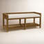 Pine Isle Upholstered Dining Bench-1186850889-1186851253