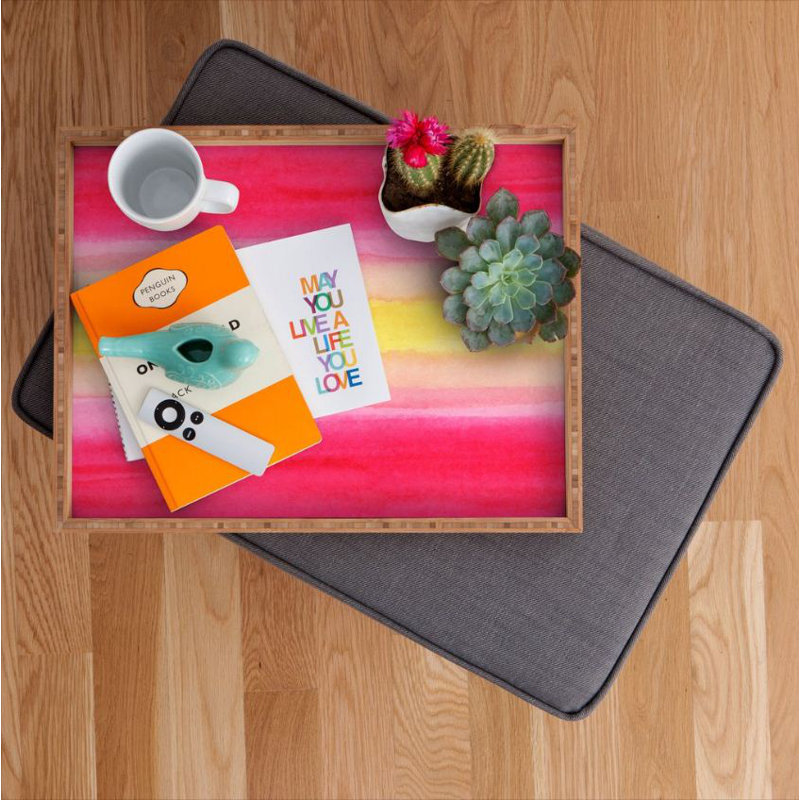 Plateau de table repose-pieds/café