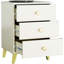 Aenne 40cm W Particle Board Bedside Table