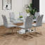 Table en verre de style moderne