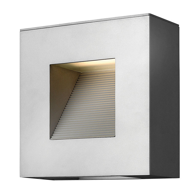 Tourmaline 2 - Bulb 22.9cm H Outdoor Flush Mount, Titanium