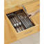 Kitchen Drawer Organizer - Silverware Utensil Organize...
