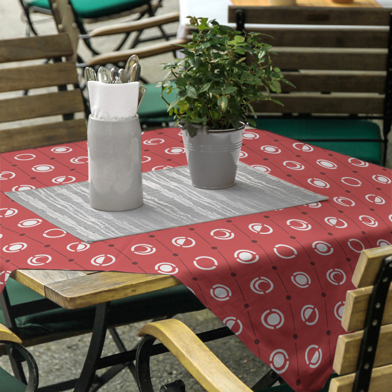 Nappe des phases de lune classiques, Rouge/noir