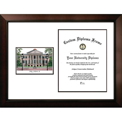 East Carolina University Single Mat Embossed Diploma Picture Frame