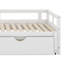 Lit de jour extensible avec couchette, lit de jour en bois avec couchette-88141041