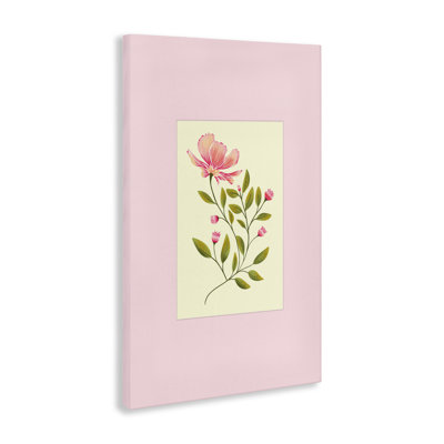 Toile à fleur simple en herbe, design par Pooja Dave