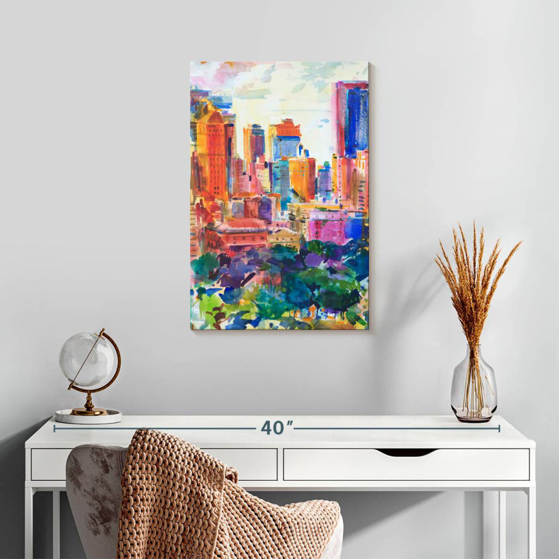 Aime Central Park West, 24" H x 16" W