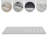 22.83"L*11.81"W Stainless Steel Channel Drain Grate Outdoor Sewer Drain Covers