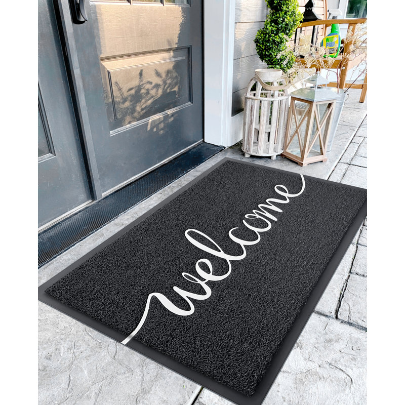Paillasson antidérapant, Welcome, 32'' W x 48'' L