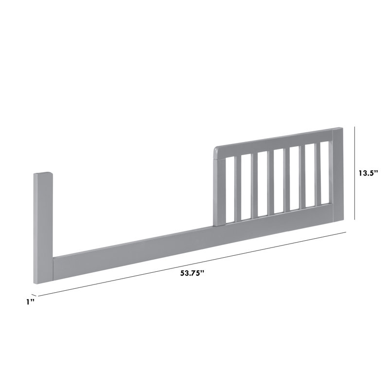 Rail pour lit de tout-petits, Gris