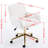 Angelyssa Polyester Blend Gaming Chair Office Chair Desk Chair Vanity Chair-79261850