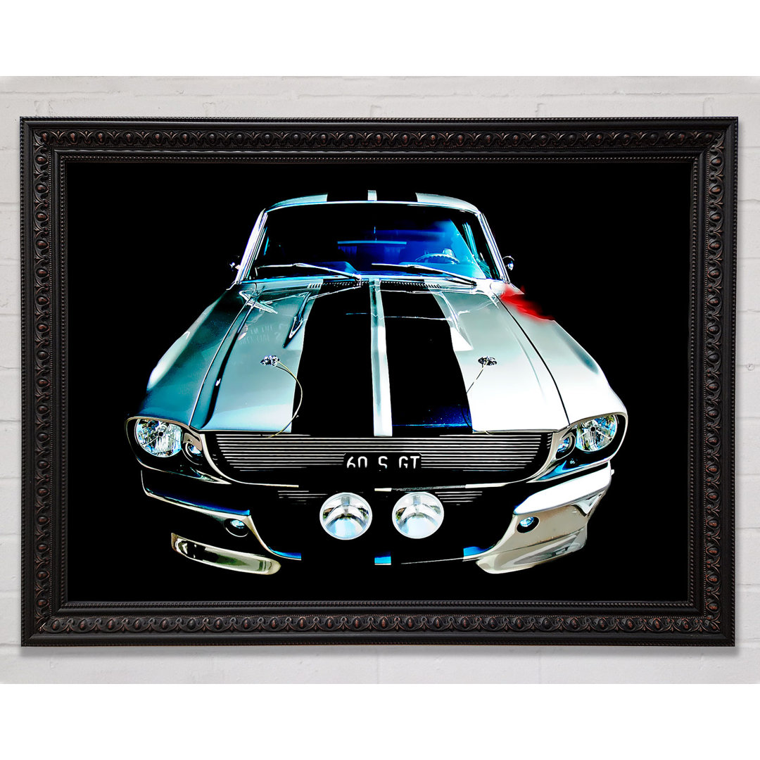 Ford Mustang Shelby Gt Front - Einzelner Bilderrahmen Kunstdrucke