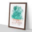 South Beach View in Miami Florida - Picture Frame Graphic Art Print-56862126-56862125