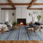 Caldera Modern Checkered Indoor/Outdoor Rug-1876067998-1876045196